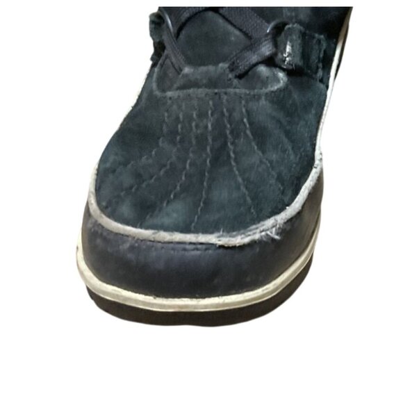 Sorel Black Suede & Faux Fur Snow Boots Size 6 Womens - Picture 7 of 7